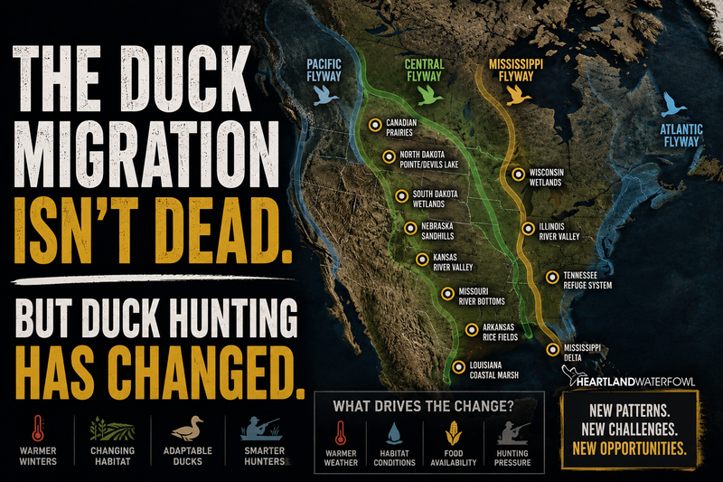 The Duck Migration Isn’t Dead. But Duck Hunting Has Changed