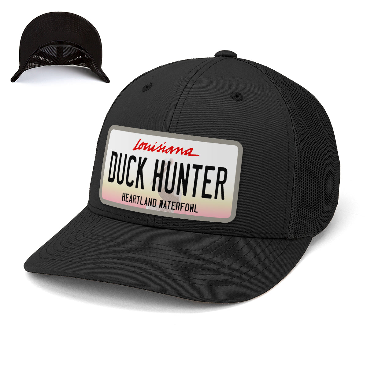 Louisiana Duck Hunter License plate hat