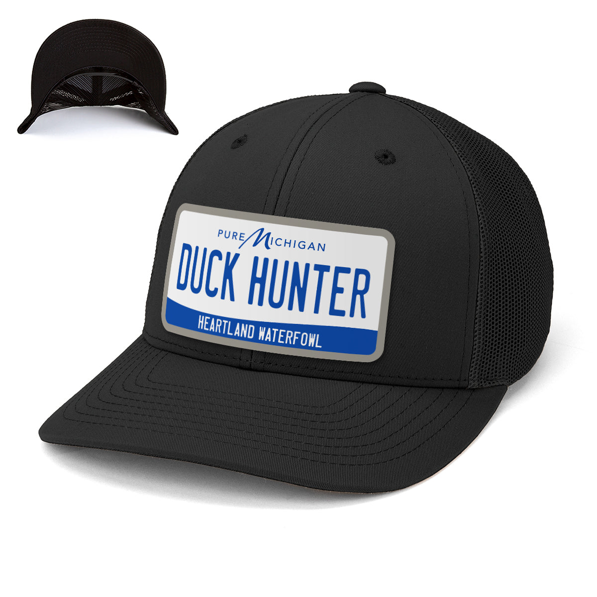 Michigan Duck Hunter License plate hat