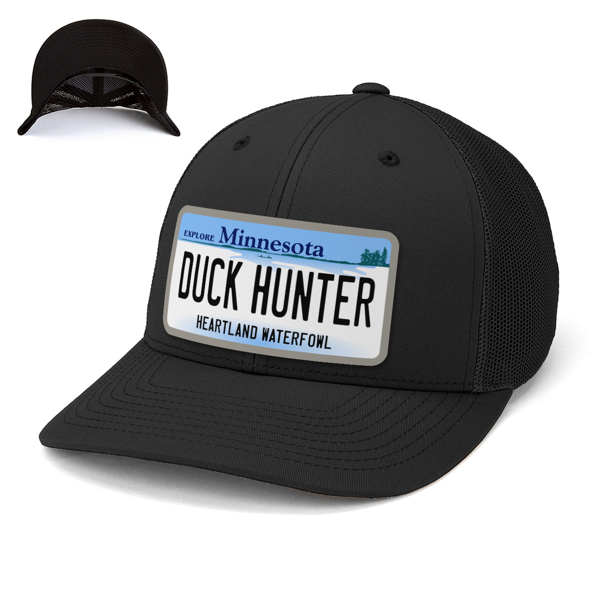 Minnesota Duck Hunter License plate hat