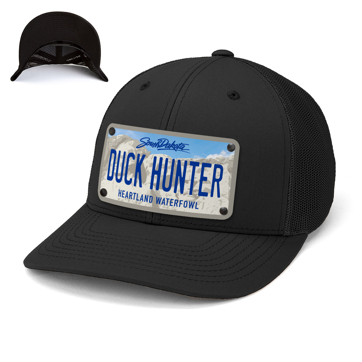 South Dakota Duck Hunter License plate hat