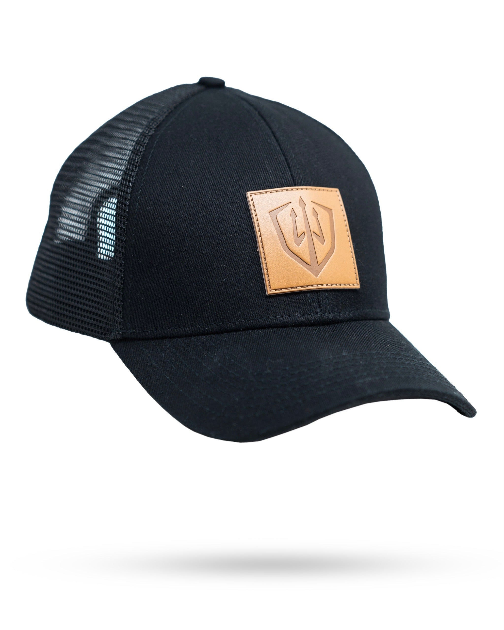 Leather Patch Trucker