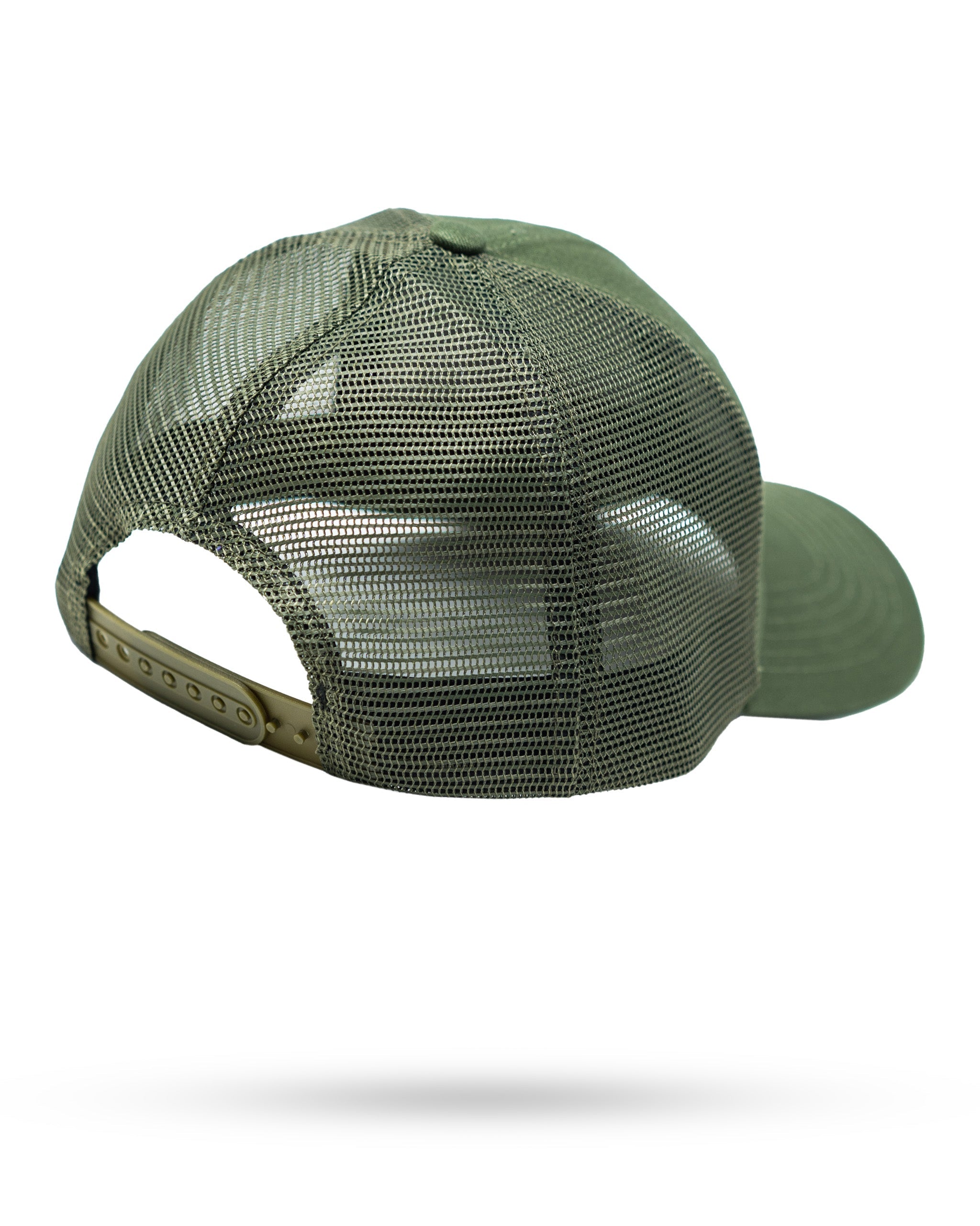 Olive Trident Trucker