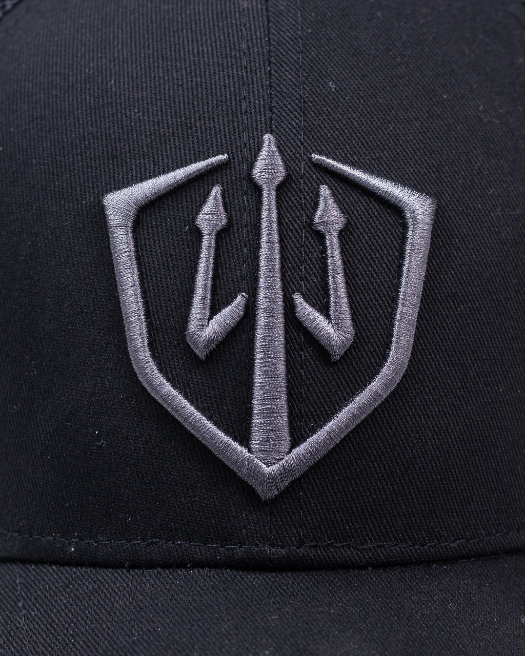 Gray Trident Trucker