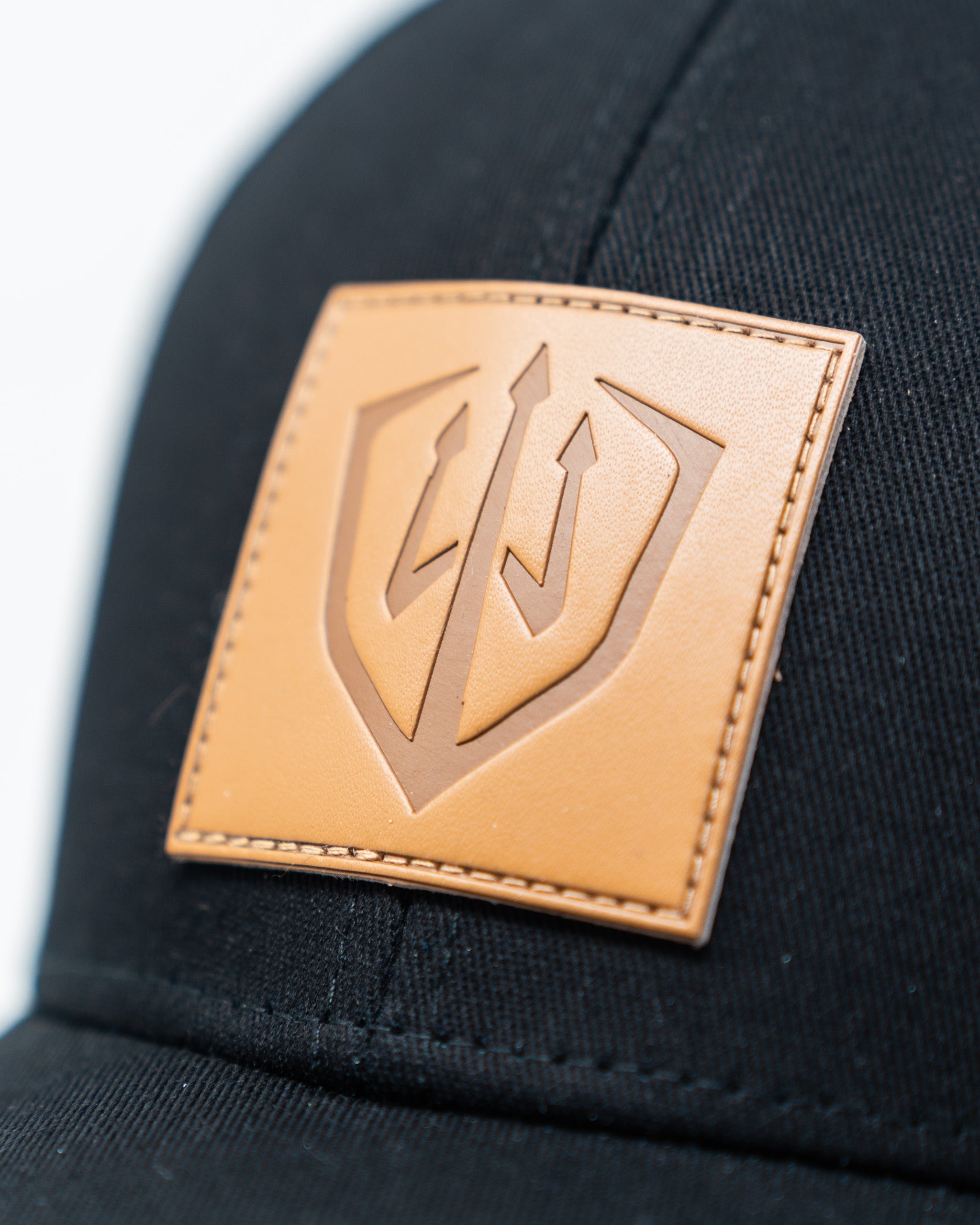 Leather Patch Trucker